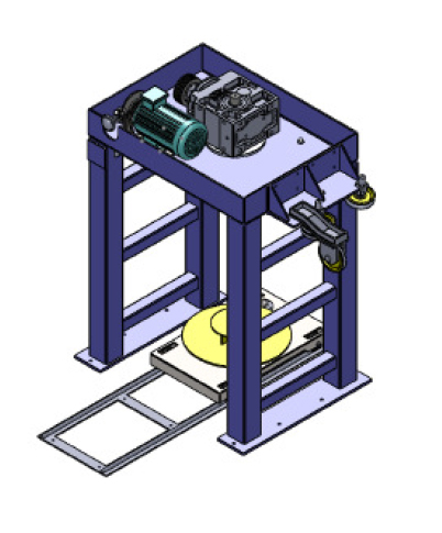 710 - 900 MM  HORIZONTAL AXIS COILER